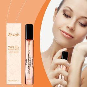 Woody Sandalwood Eau de Toilette Women's Wrist Portable Lingering Natural Fresh Woody Sandalwood Niche Atmosphere Perfume