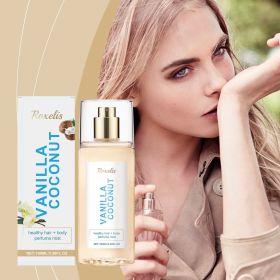 Vanilla Coconut Body Perfume Spray - Long-lasting fragrance, exuding unique charm, fresh, romantic and portable perfume